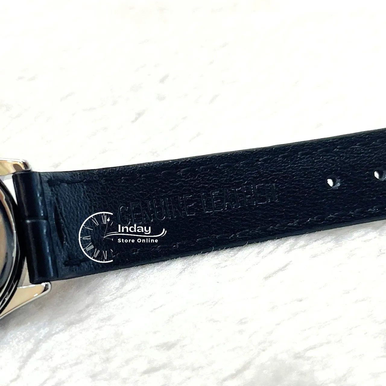 Casio Fashion Women's Watch LTP-1183E-7A Mineral glass Black Leather Strap