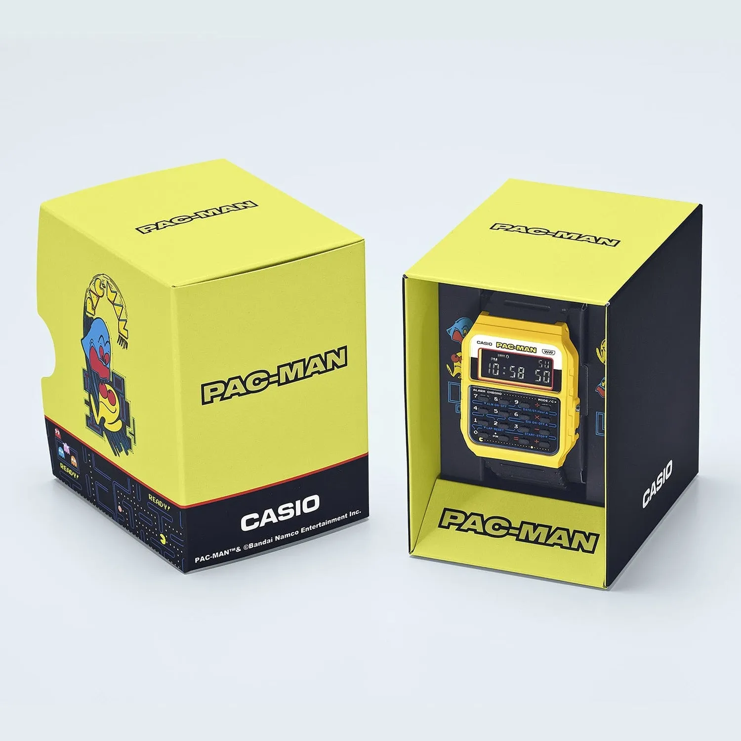 Casio x PAC-MAN Vintage Collection CA53WPC-1B