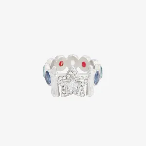 Celestial Star Gemstone Ring