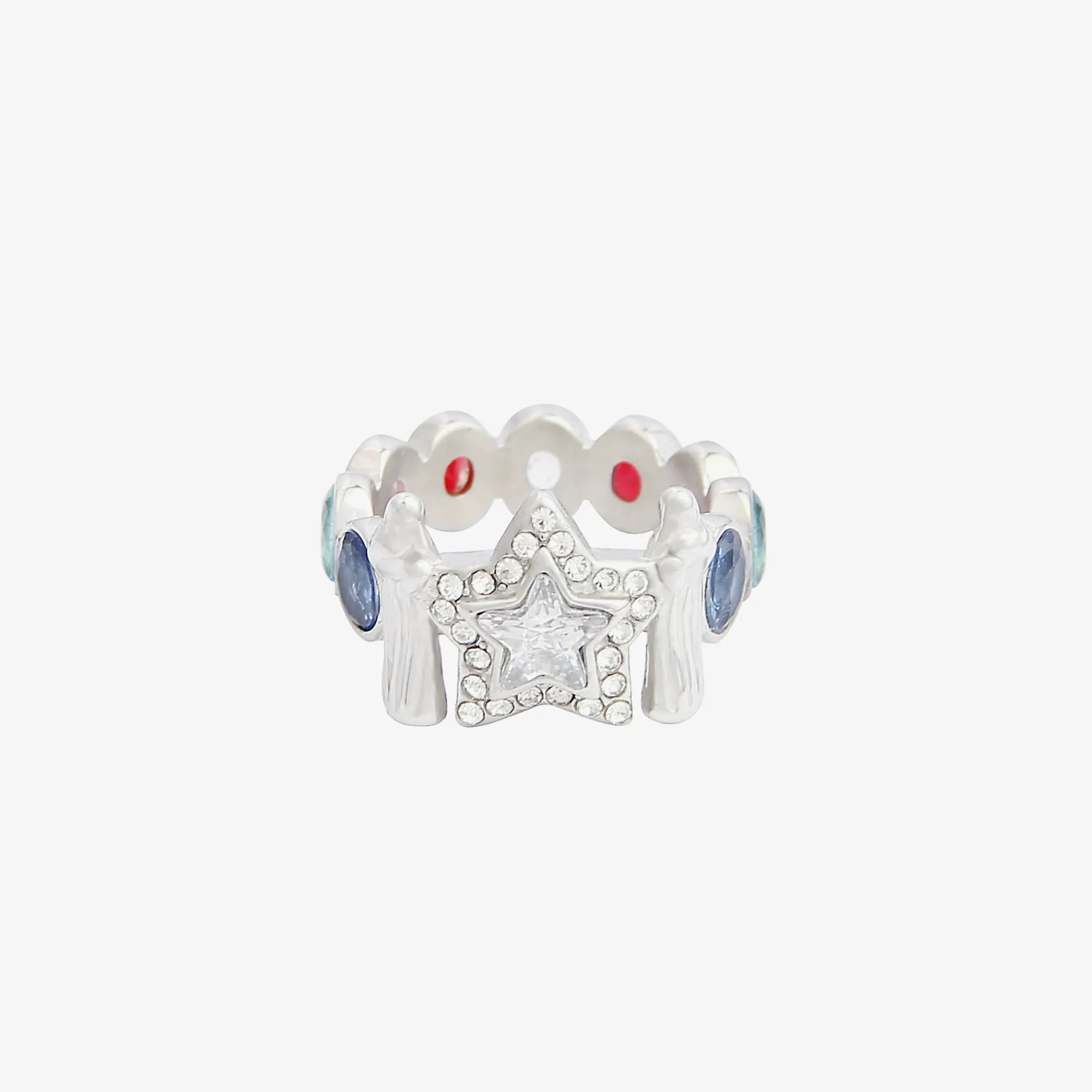 Celestial Star Gemstone Ring