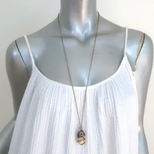 Christian Dior Diorodeo Horse Head Necklace Gold