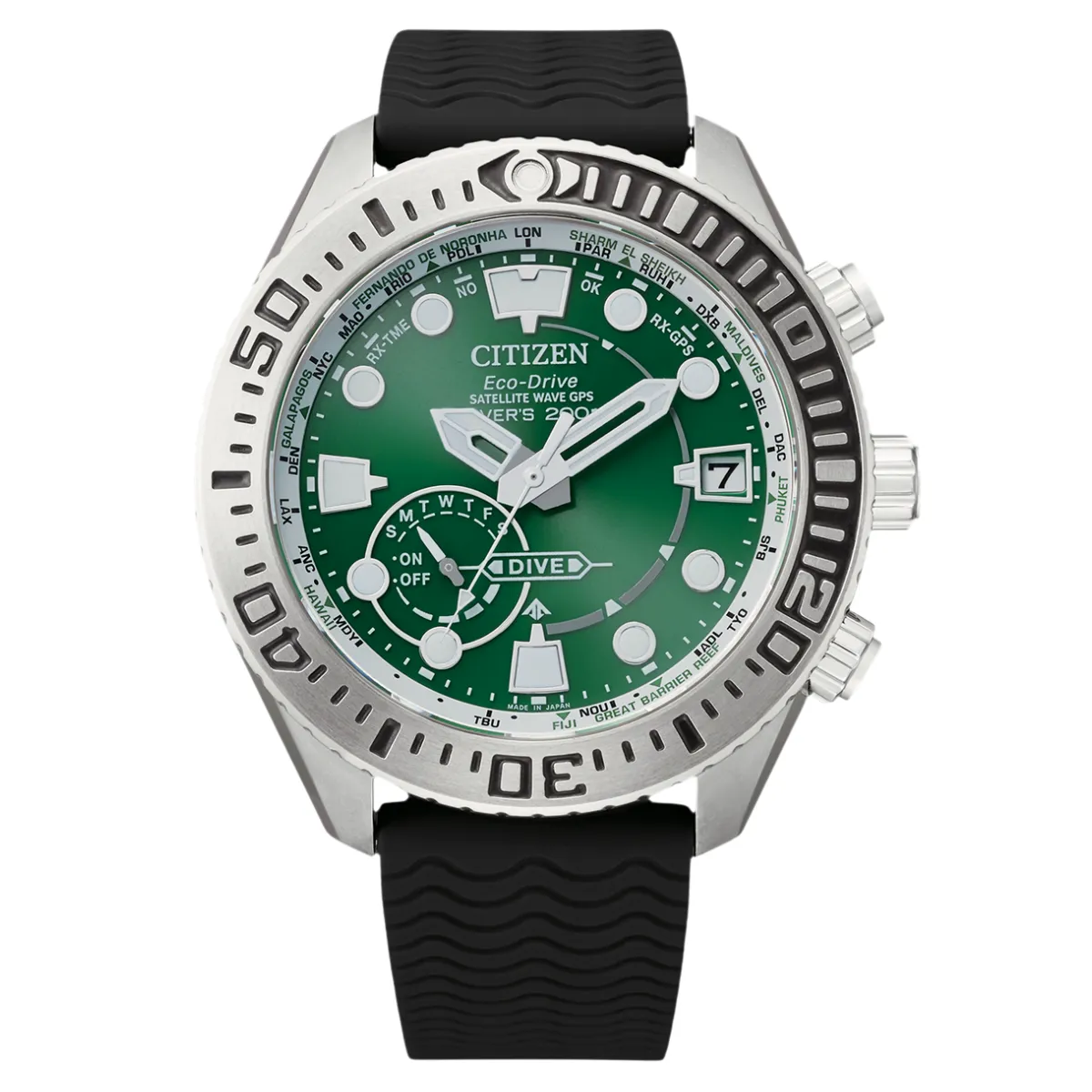 Citizen Promaster CC5001-00W CC5001 Eco-Drive Satellite Wave GPS Divers Watch
