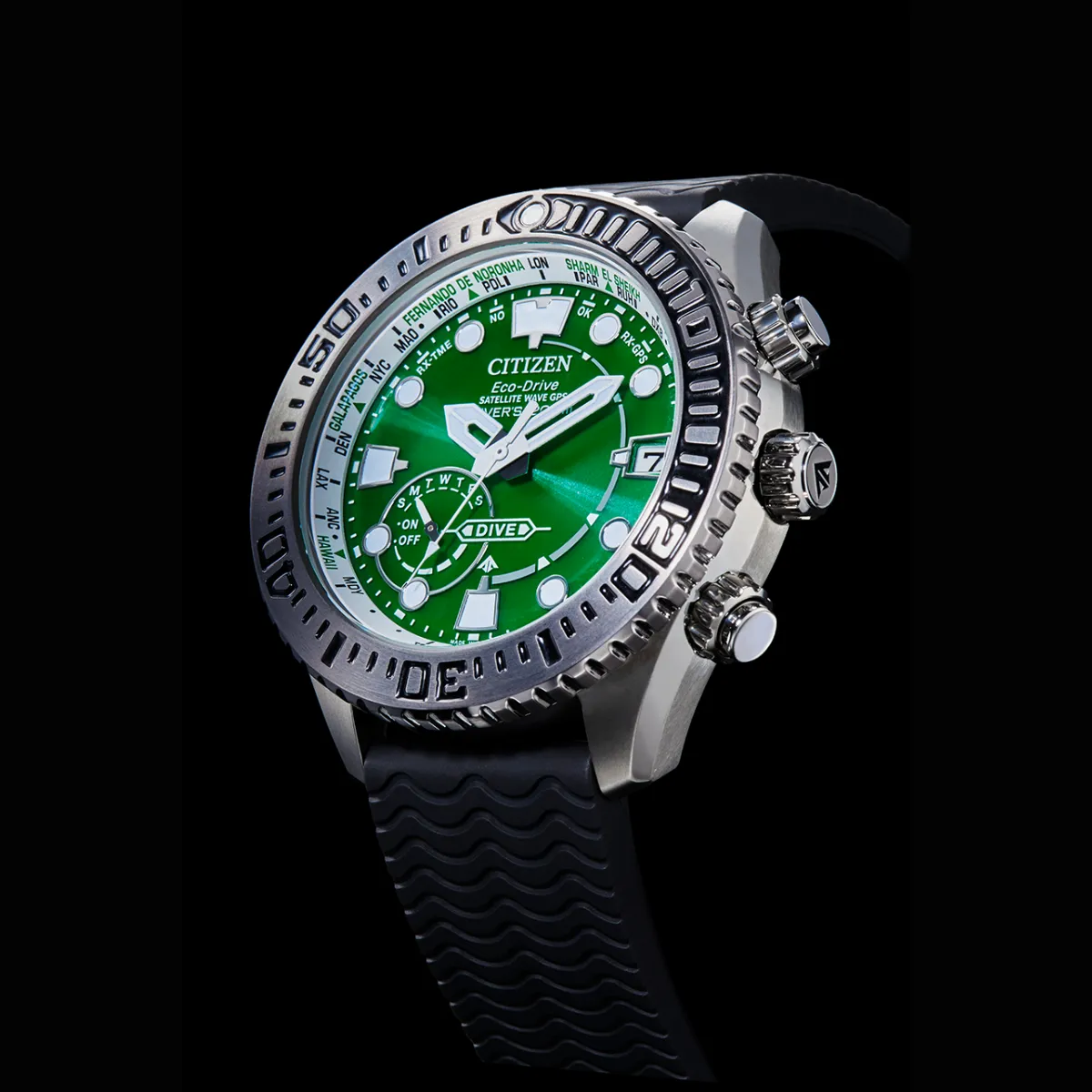 Citizen Promaster CC5001-00W CC5001 Eco-Drive Satellite Wave GPS Divers Watch