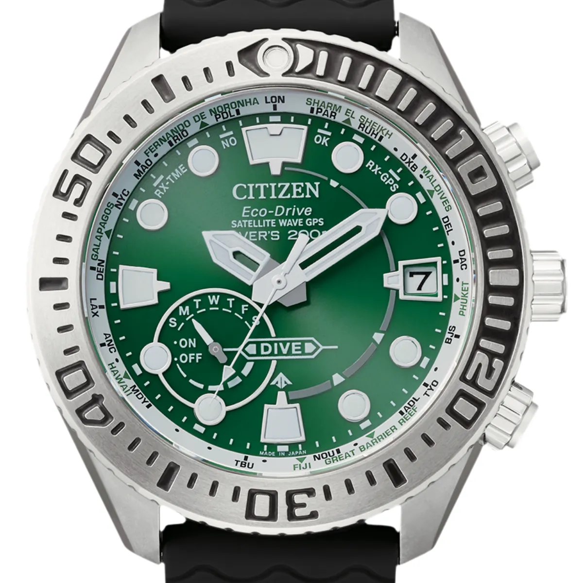 Citizen Promaster CC5001-00W CC5001 Eco-Drive Satellite Wave GPS Divers Watch