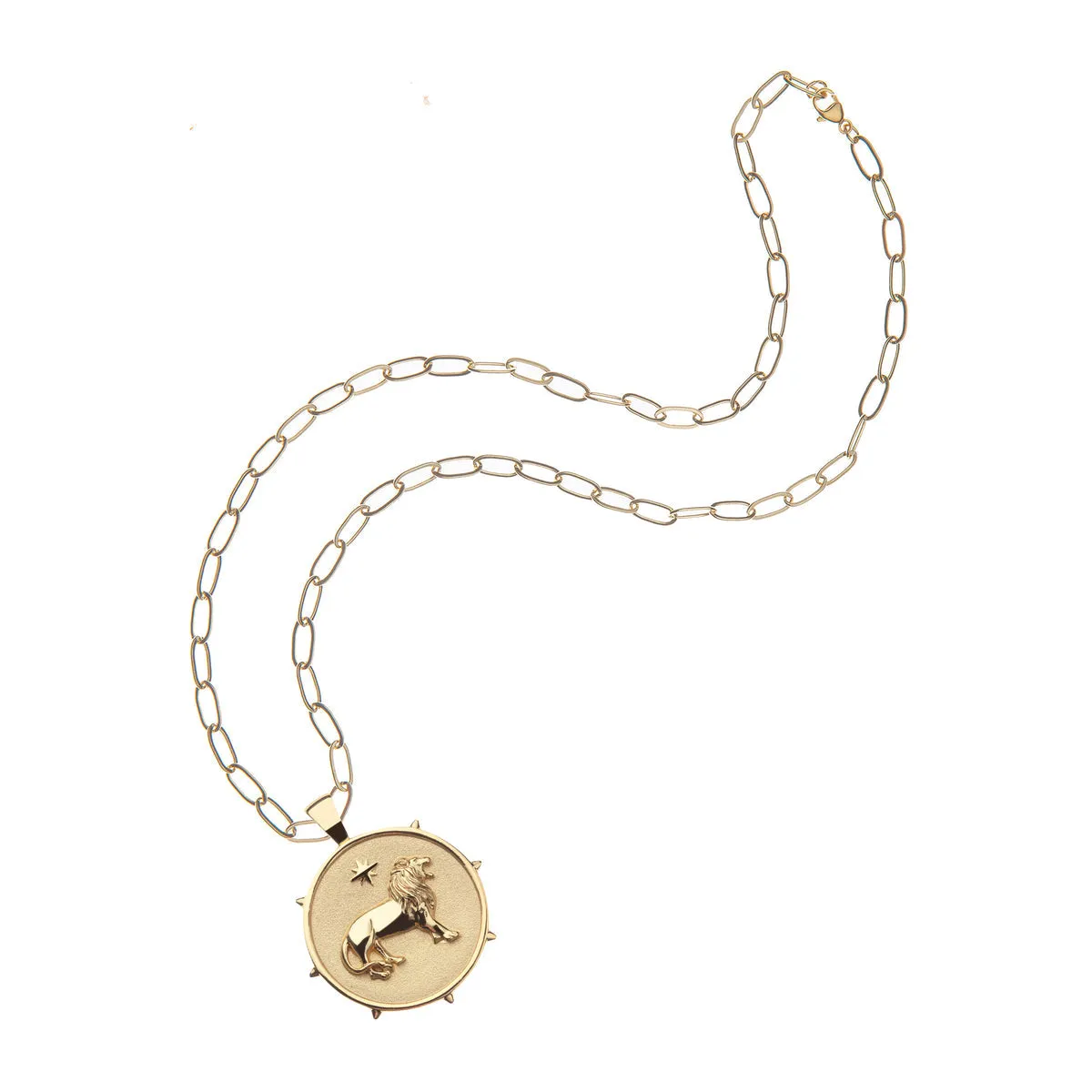 Courage JW Original Pendant Coin Necklace