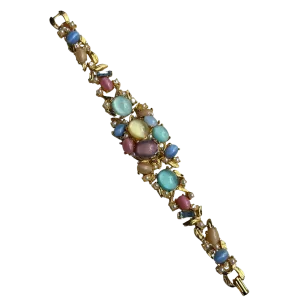 Crystal & Gem Filled Hidden Dial Watch