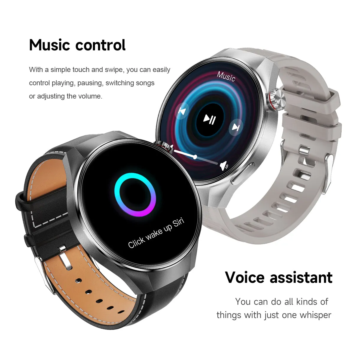DATEOY G5 PLUS Smartwatch with 1.75" AMOLED Display, Bluetooth Call, GPS, Compass, 400mAh Battery, Multi-Dimensional Health Monitoring & Sleep Tracker