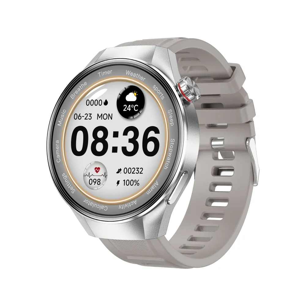 DATEOY G5 PLUS Smartwatch with 1.75" AMOLED Display, Bluetooth Call, GPS, Compass, 400mAh Battery, Multi-Dimensional Health Monitoring & Sleep Tracker