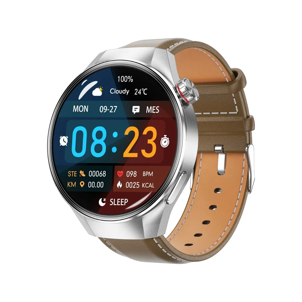 DATEOY G5 PLUS Smartwatch with 1.75" AMOLED Display, Bluetooth Call, GPS, Compass, 400mAh Battery, Multi-Dimensional Health Monitoring & Sleep Tracker