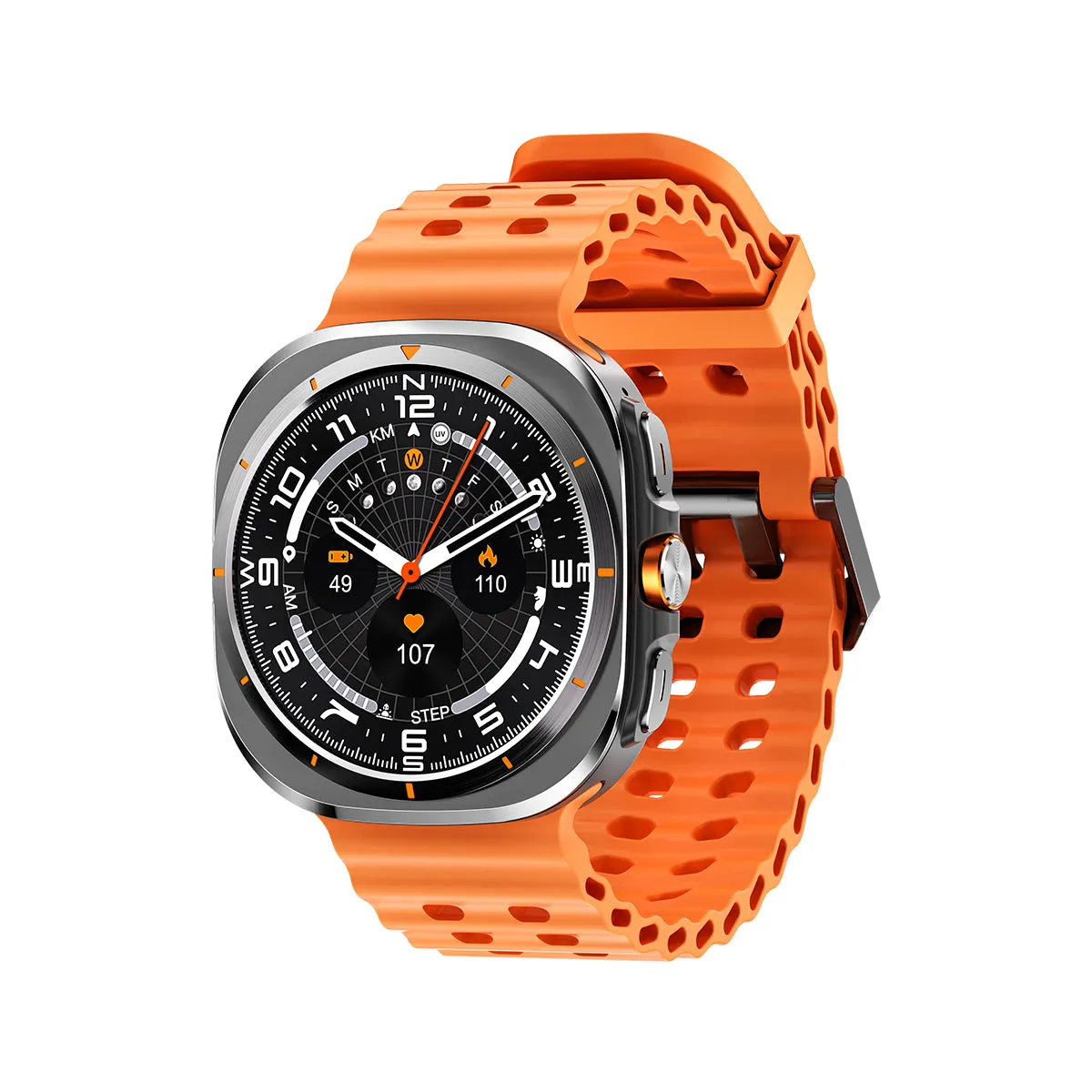 DaTeoy M7 Ultra Smartwatch, Whsatpp, 1.43" HD Display, AI-Powered, ECG, GPS, IP68 Waterproof, Health Monitoring, ChatGPT, Compass, Bluetooth Call, NFC, Wireless Charging, SOS Alarm