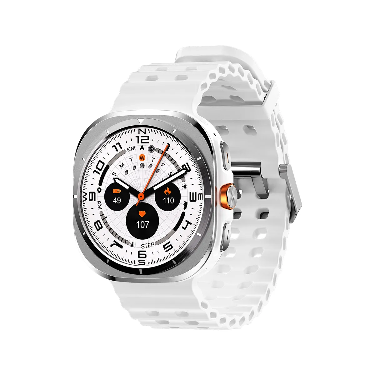DaTeoy M7 Ultra Smartwatch, Whsatpp, 1.43" HD Display, AI-Powered, ECG, GPS, IP68 Waterproof, Health Monitoring, ChatGPT, Compass, Bluetooth Call, NFC, Wireless Charging, SOS Alarm