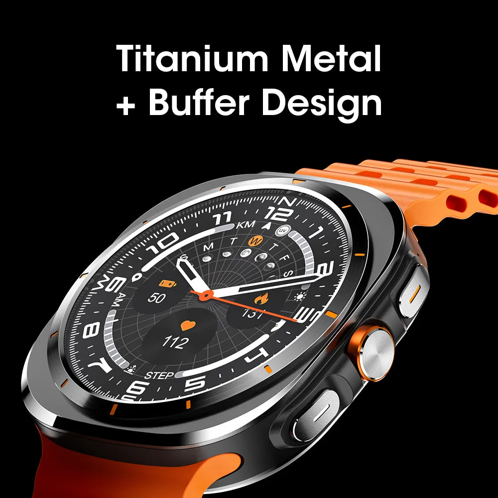 DaTeoy M7 Ultra Smartwatch, Whsatpp, 1.43" HD Display, AI-Powered, ECG, GPS, IP68 Waterproof, Health Monitoring, ChatGPT, Compass, Bluetooth Call, NFC, Wireless Charging, SOS Alarm