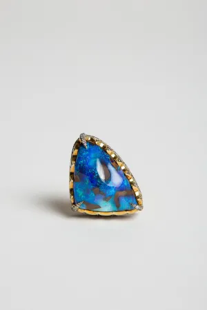 DEANNA HAMRO | BOULDER OPAL RING