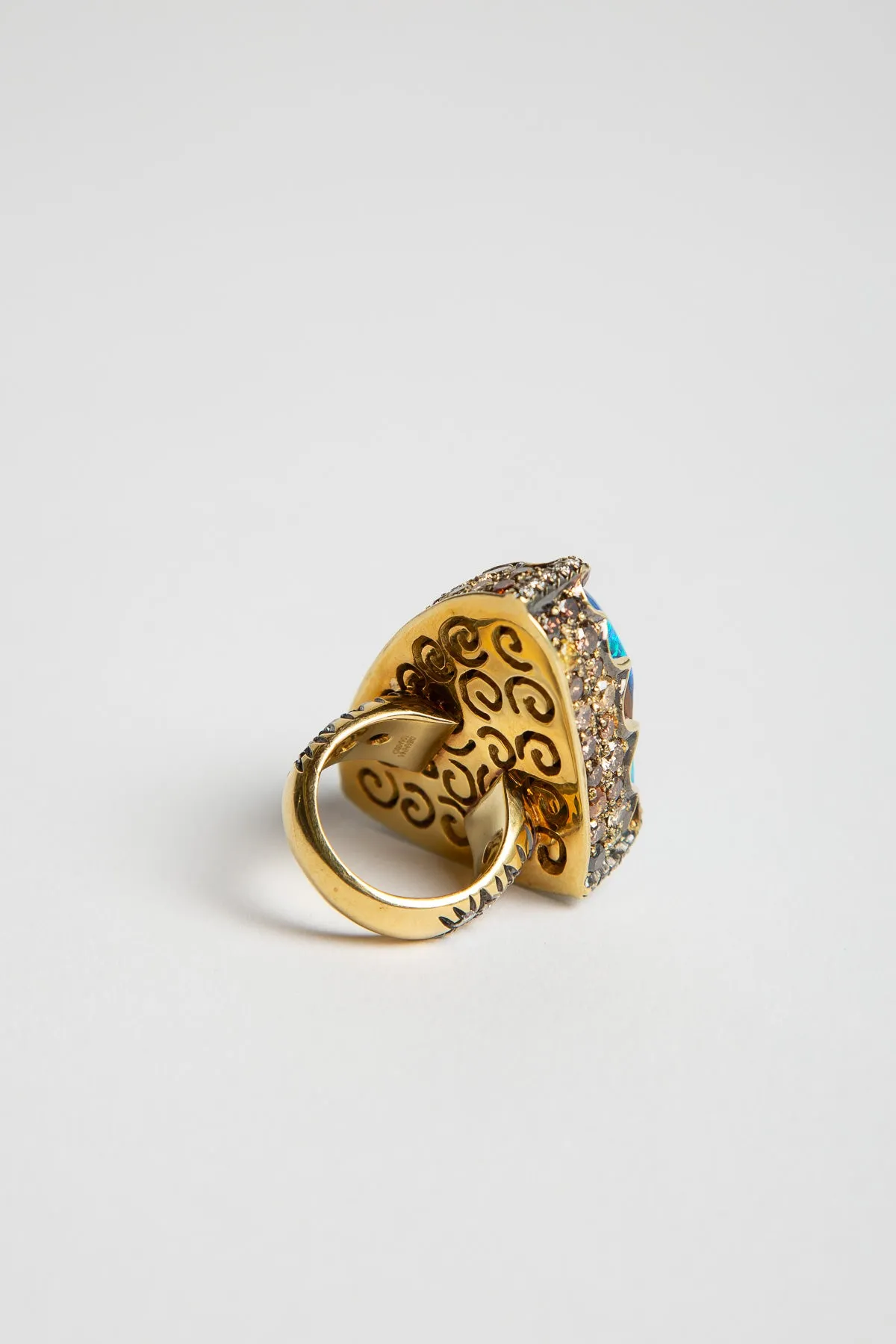 DEANNA HAMRO | BOULDER OPAL RING