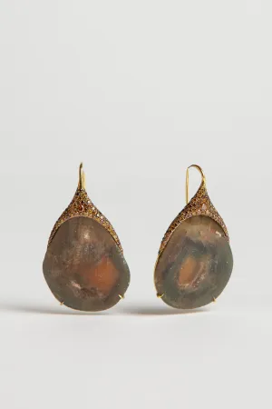 DEANNA HAMRO | TORTOISE DROP EARRINGS