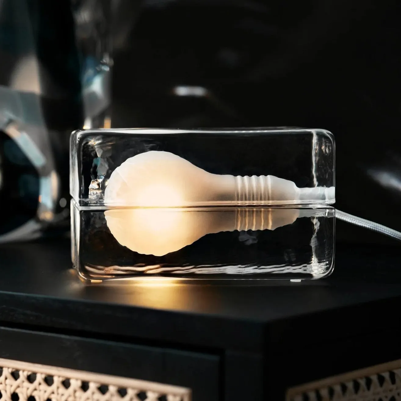 Design House Stockholm Block Lamp - White