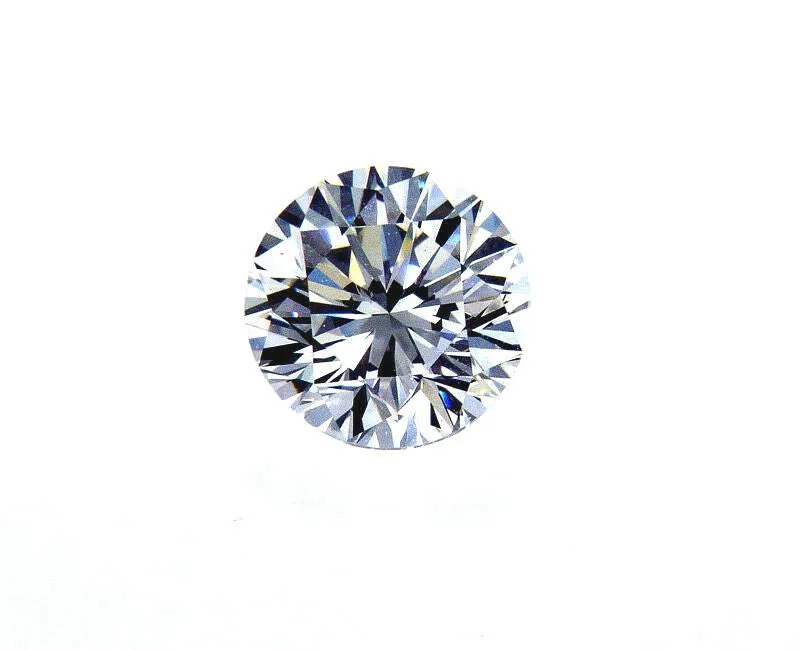 Diamond Natural Round Cut Loose 0.40 CT D Color VVS2 Clarity GIA Certified