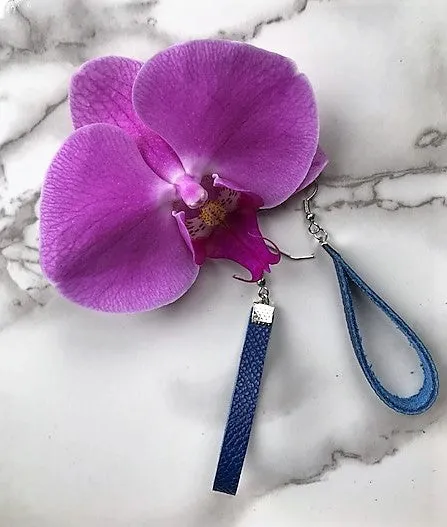Droplet necklace and earrings