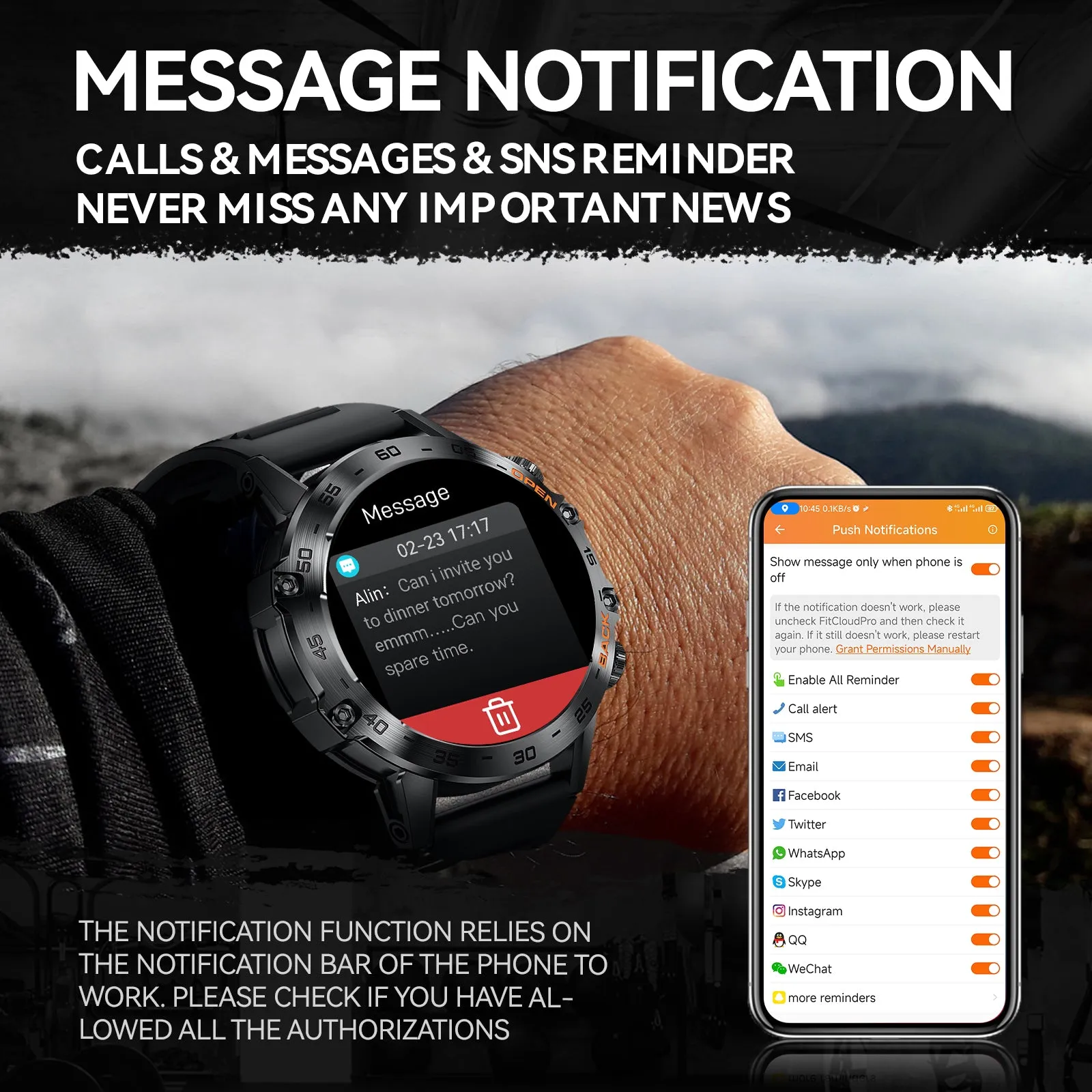 EIGIIS K52 Smart Watch for Men Answer/Make Calls 1.39-Inch Smartwatch Voice Assistant Notification Fitness Watch Fitness Tracker Pedometer Watch with Heart Rate Monitor Sleep Tracker 100  Training Modes for Android iOS