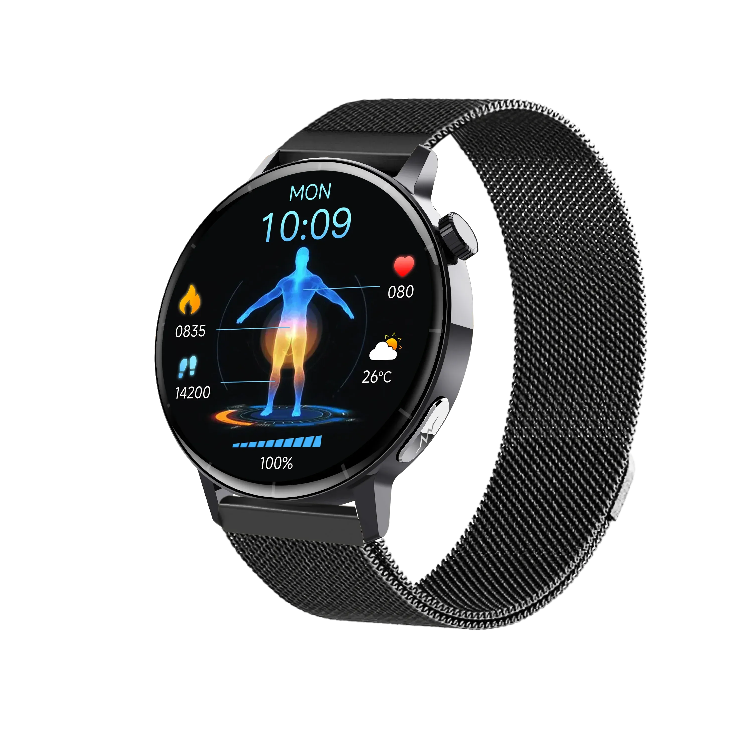 F67Pro NEW Health monitoring,non-invasive blood sugar,body temperature,heart rate,blood oxygen,automatic measurement,ECG,blood lipid analysis Smart Watch