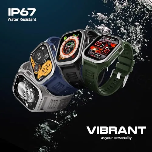 Fire-Boltt 4G Pro Volte Calling Smart Watch- 2.02” TFT Display, 4G Nano-SIM GPS, Health Suite, Sports Modes, 400mAh Battery (Gray)