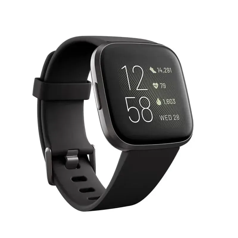 Fitbit Versa 2 Health and Fitness Smartwatch Heart Rate/Music/Alexa Built-In/Sleep Swim Tracking Sport Watch for IOS/Android