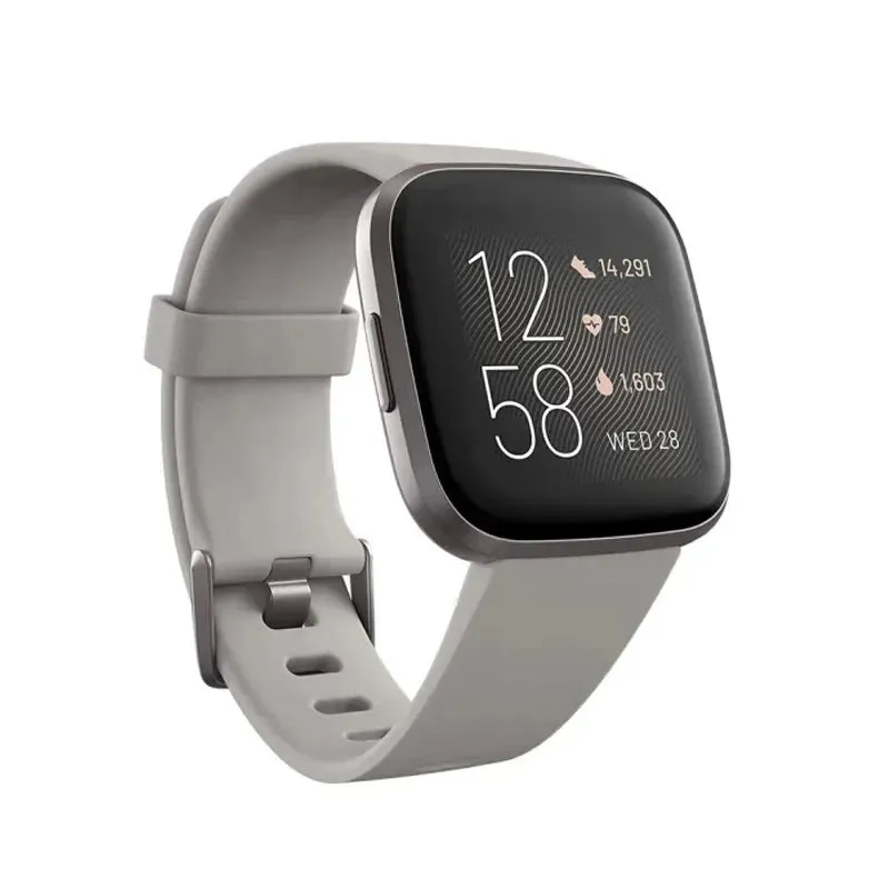 Fitbit Versa 2 Health and Fitness Smartwatch Heart Rate/Music/Alexa Built-In/Sleep Swim Tracking Sport Watch for IOS/Android