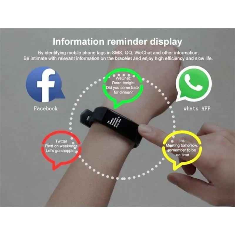 Fitness Tracker Smartwatch