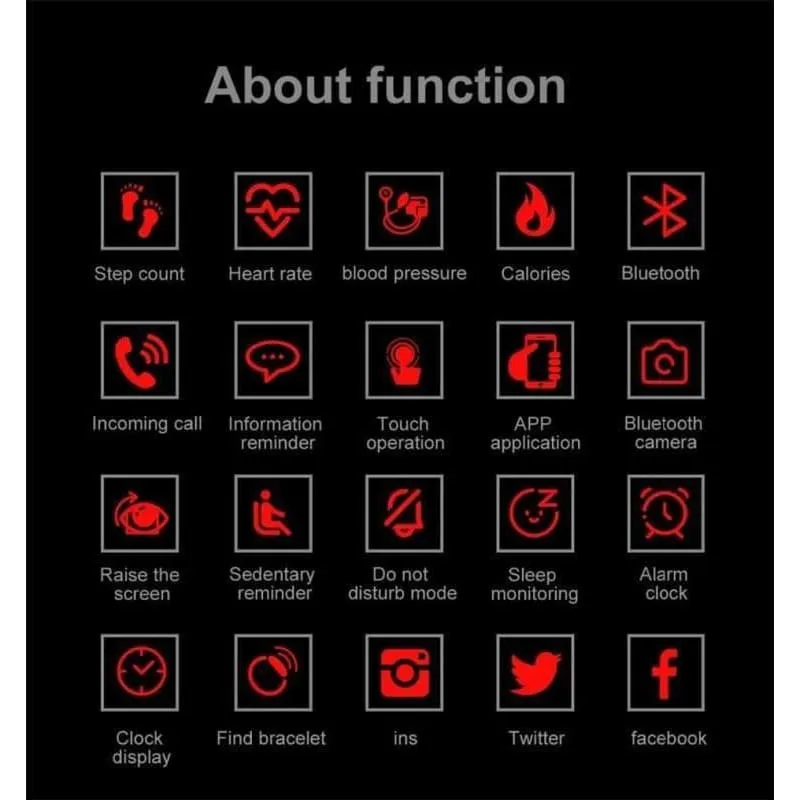 Fitness Tracker Smartwatch