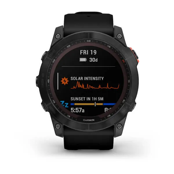 Garmin Fenix 7X Solar - Slate Gray/Black (010-02541-00)