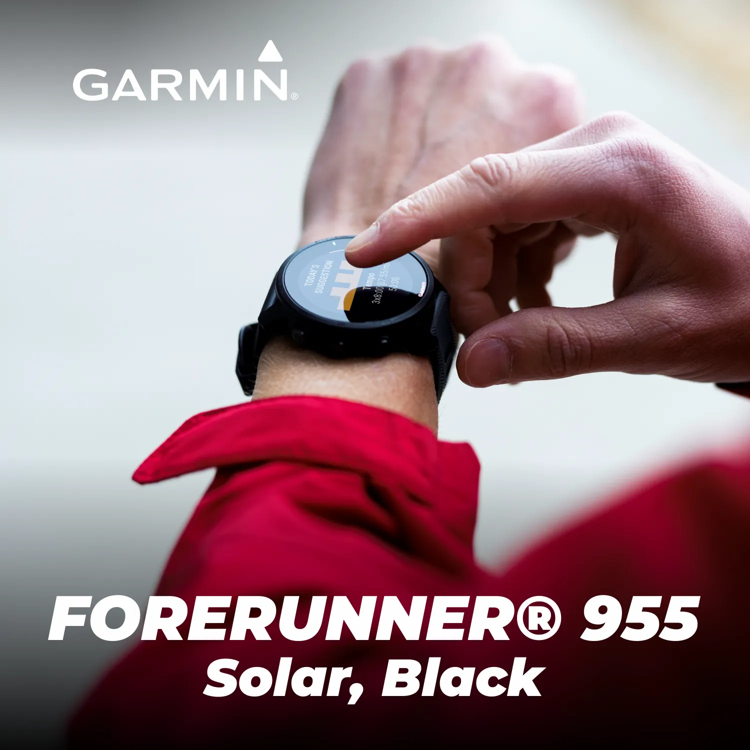 Garmin Forerunner 955 Series GPS Running and Triathlon Smartwatch with Wearable4U EarBuds Bundle