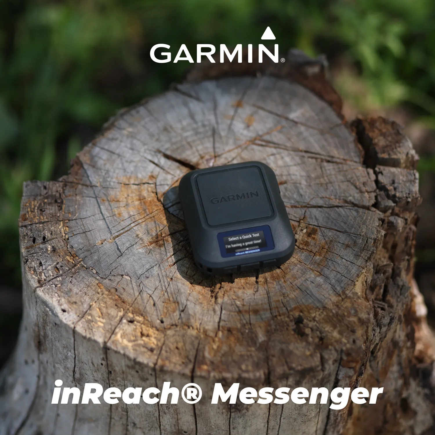 Garmin inReach Messenger Handheld Satellite Communicator, Global Two-Way Messaging with Wearable4U Power Pack Bundle