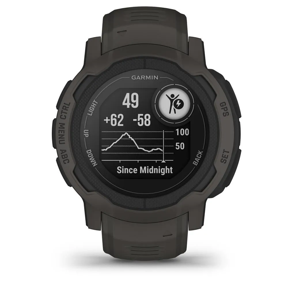 Garmin Instinct 2S Rugged Outdoor Smartwatch - Graphite