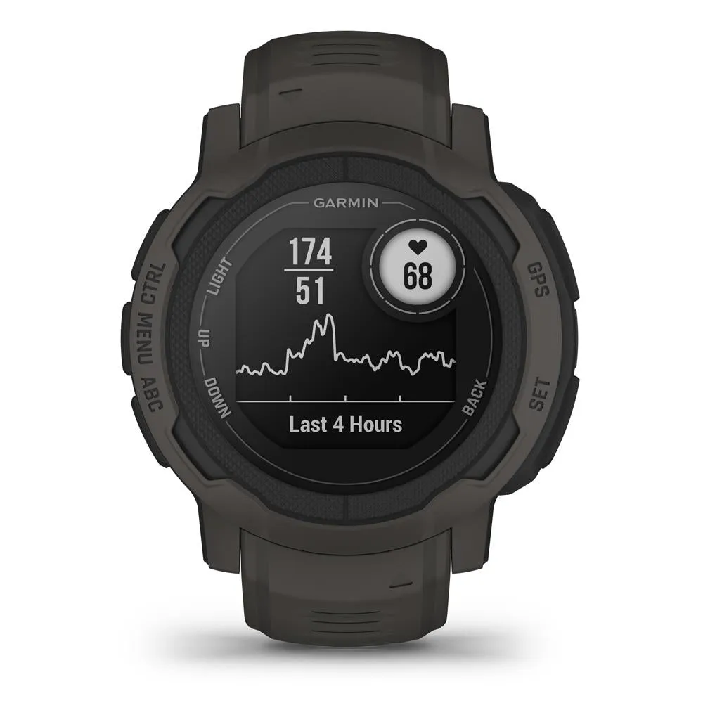 Garmin Instinct 2S Rugged Outdoor Smartwatch - Graphite