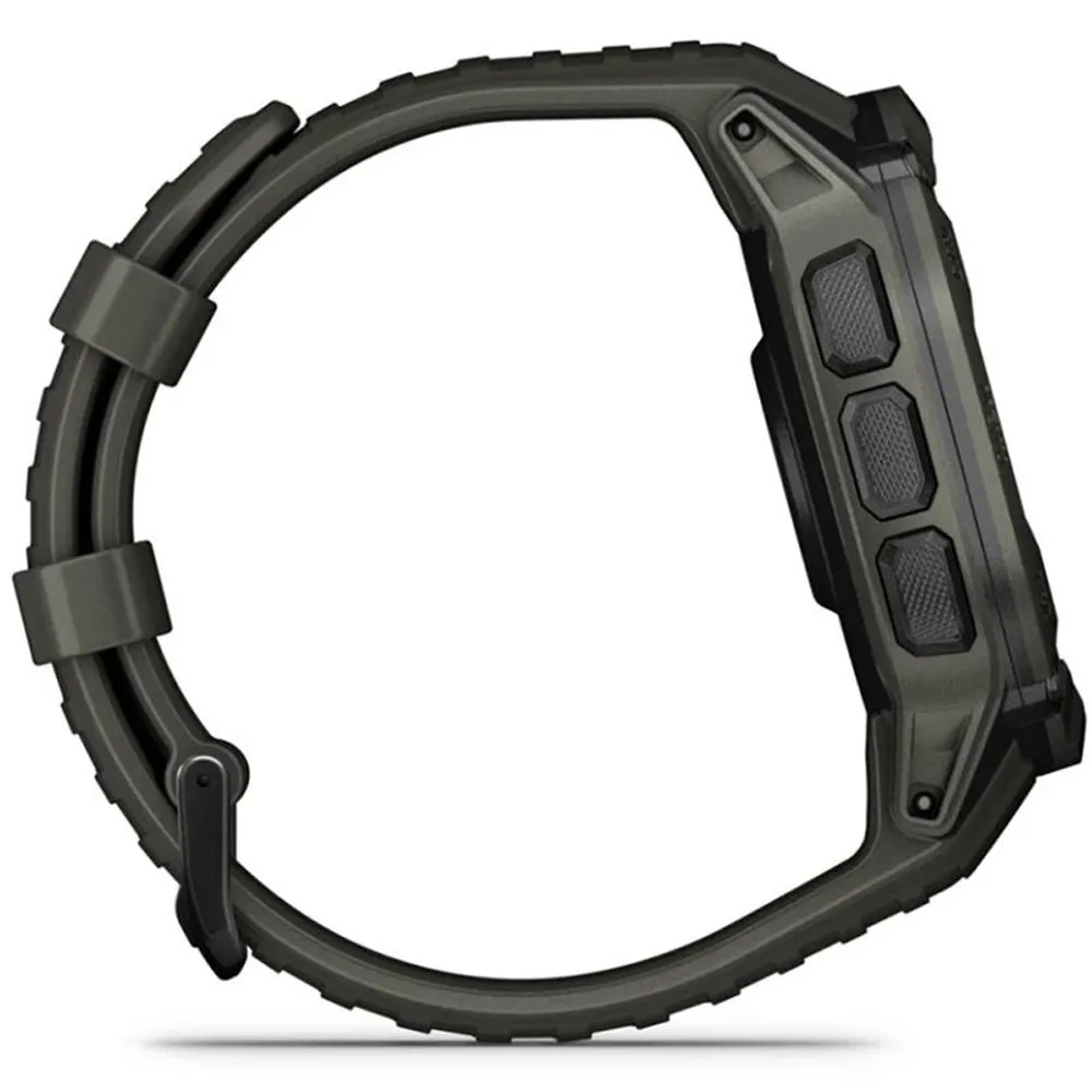 Garmin Instinct 2X Solar Rugged GPS Smartwatch Moss with 2x Tactical Bracelet