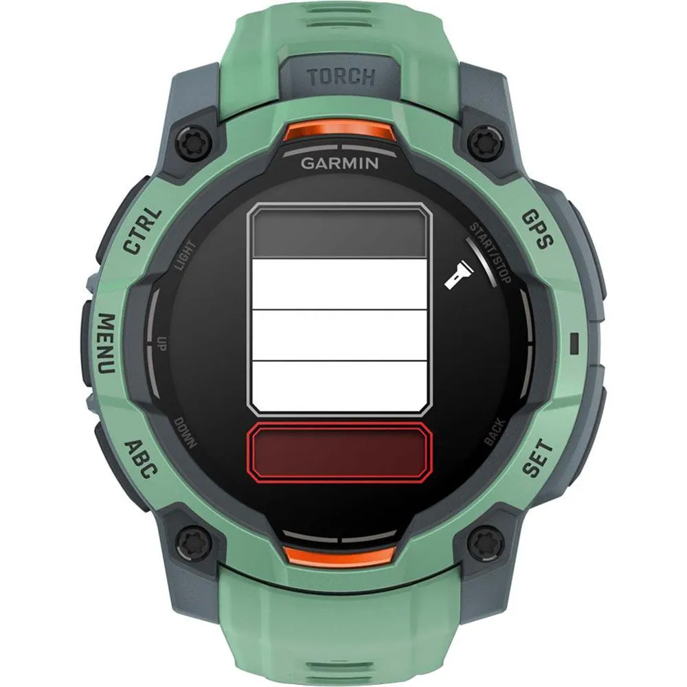 Garmin Instinct 3 45mm GPS Smartwatch, Neo Tropic w/Neo Tropic Band  Accessories Bundle