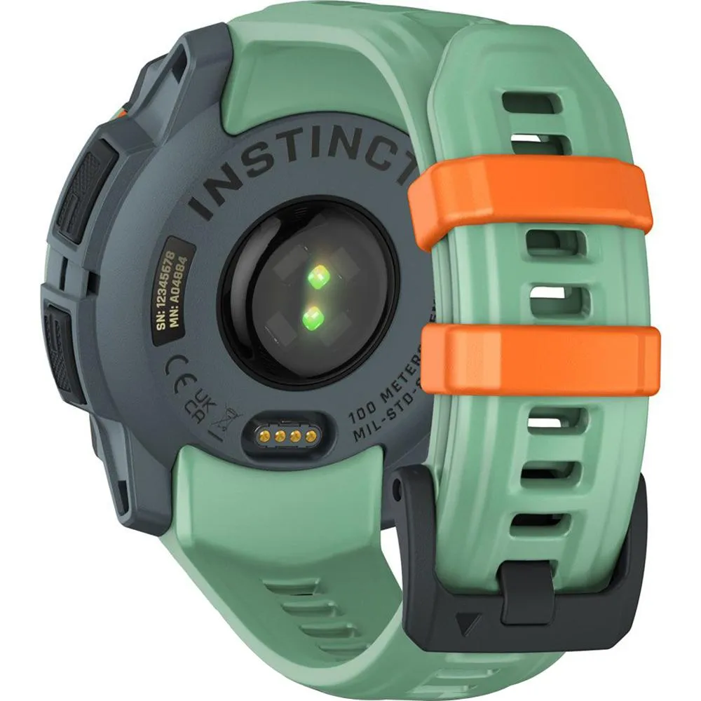 Garmin Instinct 3 45mm GPS Smartwatch, Neo Tropic w/Neo Tropic Band  Accessories Bundle