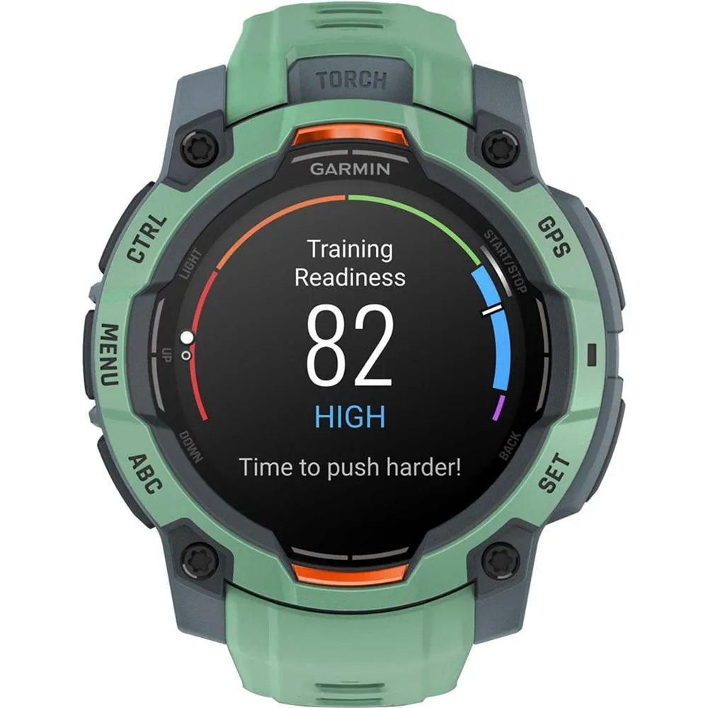 Garmin Instinct 3 45mm GPS Smartwatch, Neo Tropic w/Neo Tropic Band  Accessories Bundle
