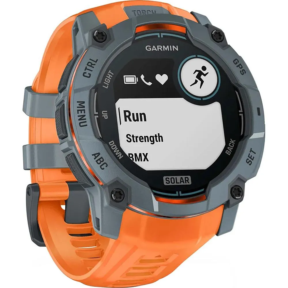Garmin Instinct 3 - 50 mm Outdoor GPS Smartwatch, SOLAR, Twilight with Solstice Band