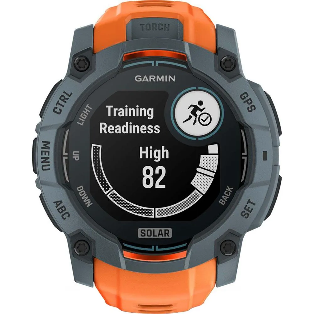 Garmin Instinct 3 - 50 mm Outdoor GPS Smartwatch, SOLAR, Twilight with Solstice Band