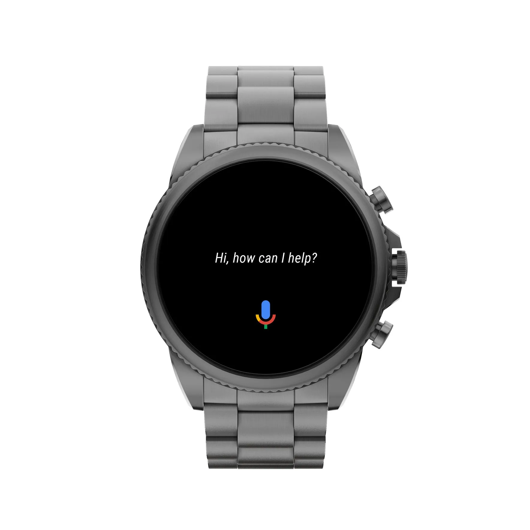 Gen 6 Smartwatch Smoke Stainless Steel FTW4059