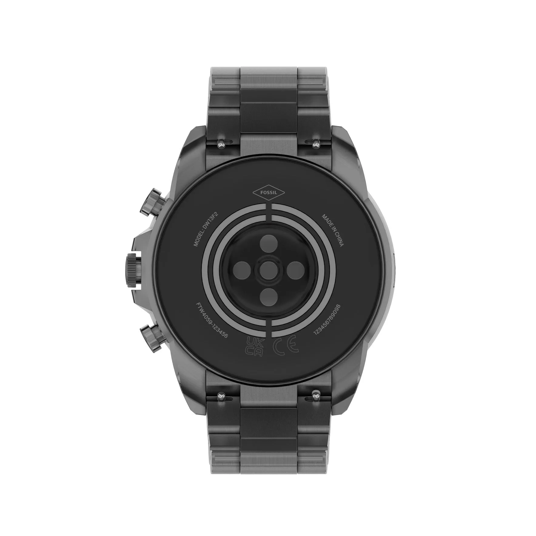 Gen 6 Smartwatch Smoke Stainless Steel FTW4059