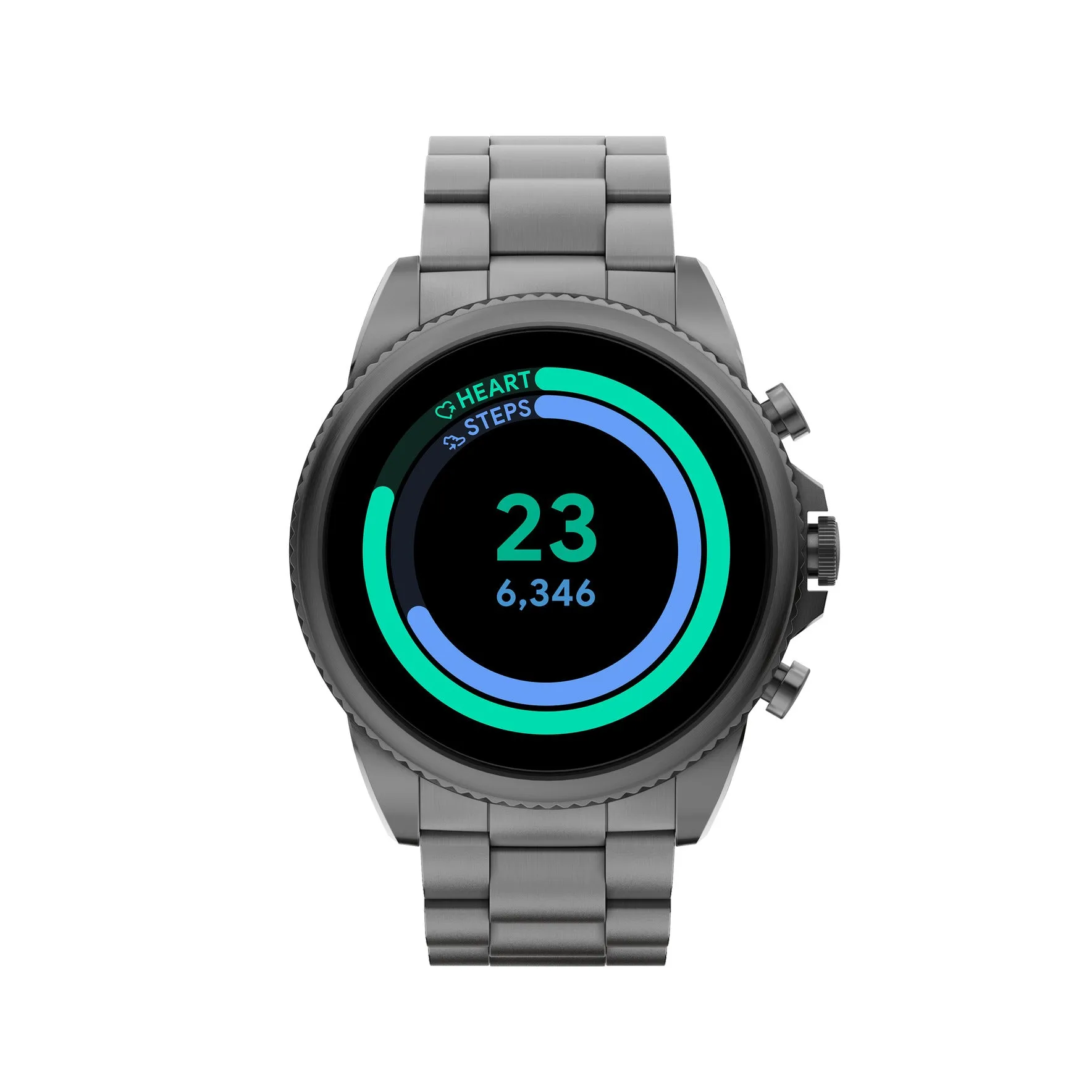 Gen 6 Smartwatch Smoke Stainless Steel FTW4059