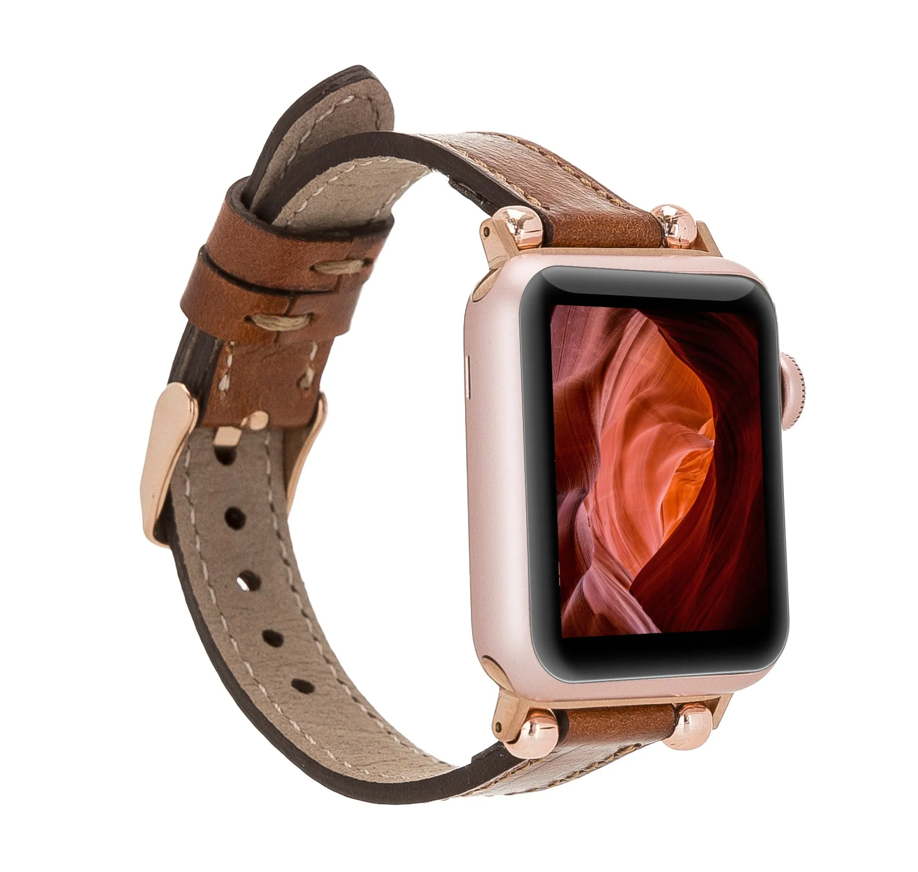 Genuine Leather Fitbit Lüxe Watch Band