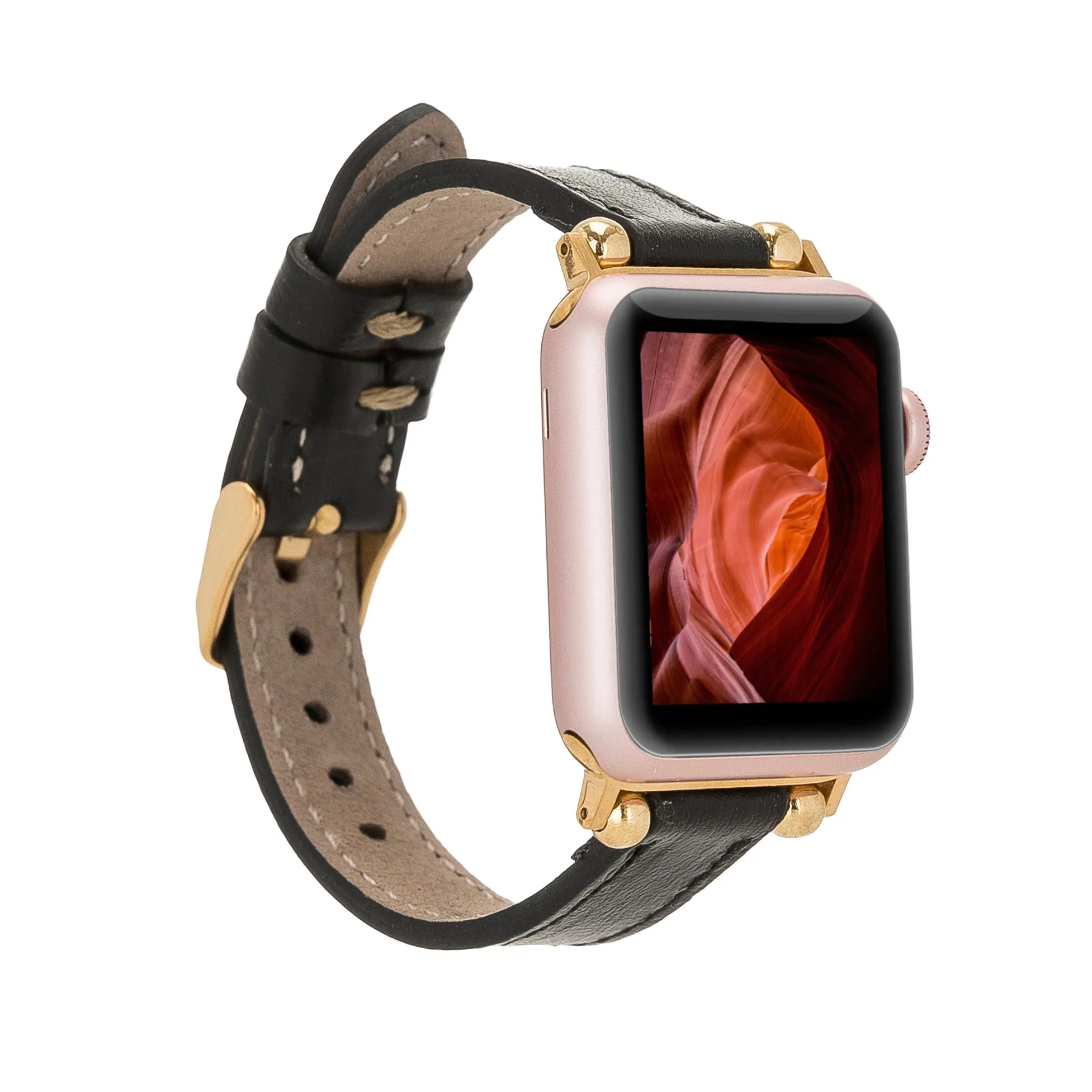 Genuine Leather Fitbit Lüxe Watch Band