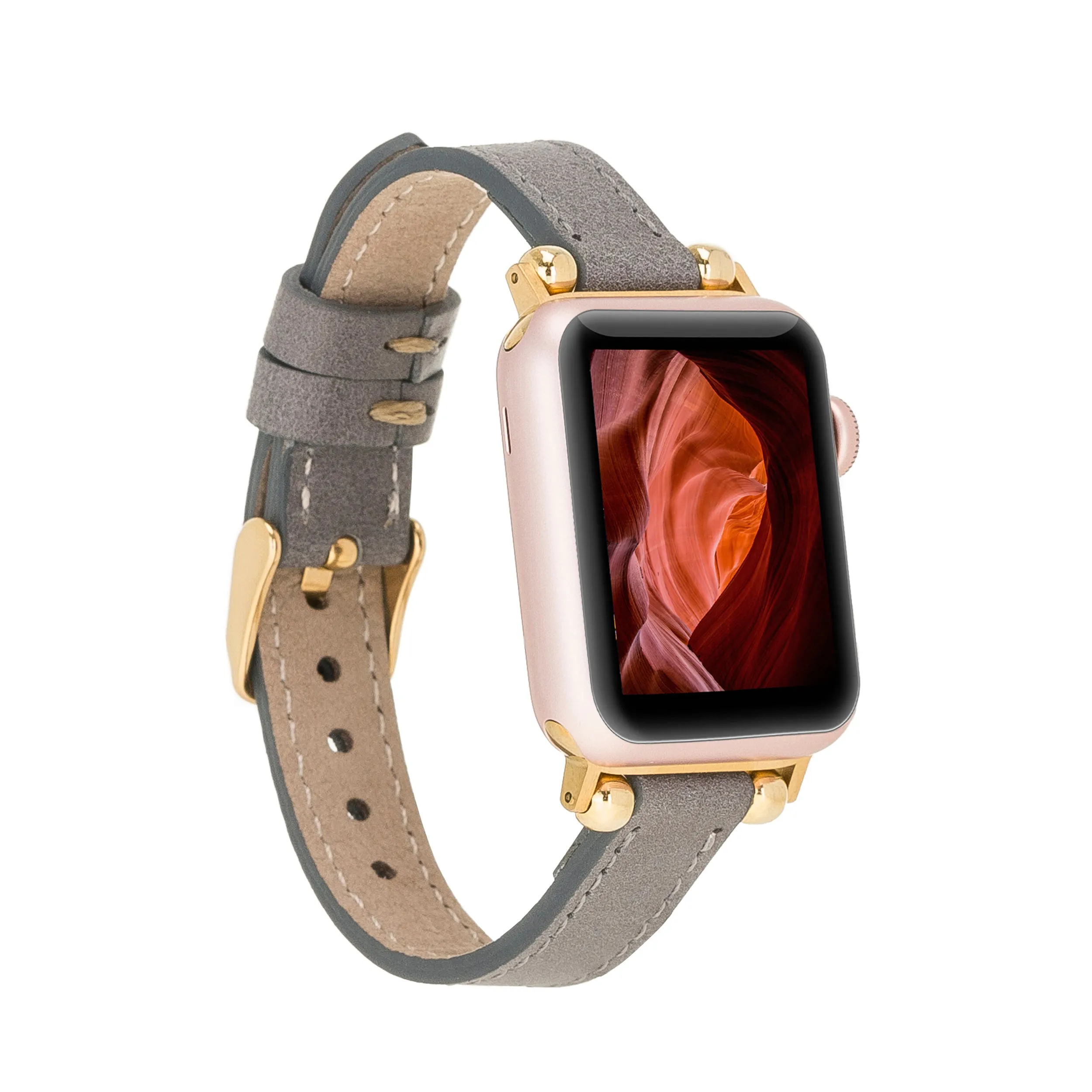 Genuine Leather Fitbit Lüxe Watch Band