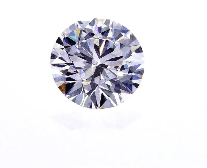 GIA Certified Natural Round Cut Loose Diamond 0.40 Ct E Color VVS1 Clarity 4.8mm