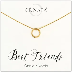 Graduation Gifts | Friends Gifts | Best Friends Gold Filled Necklace - Personalized