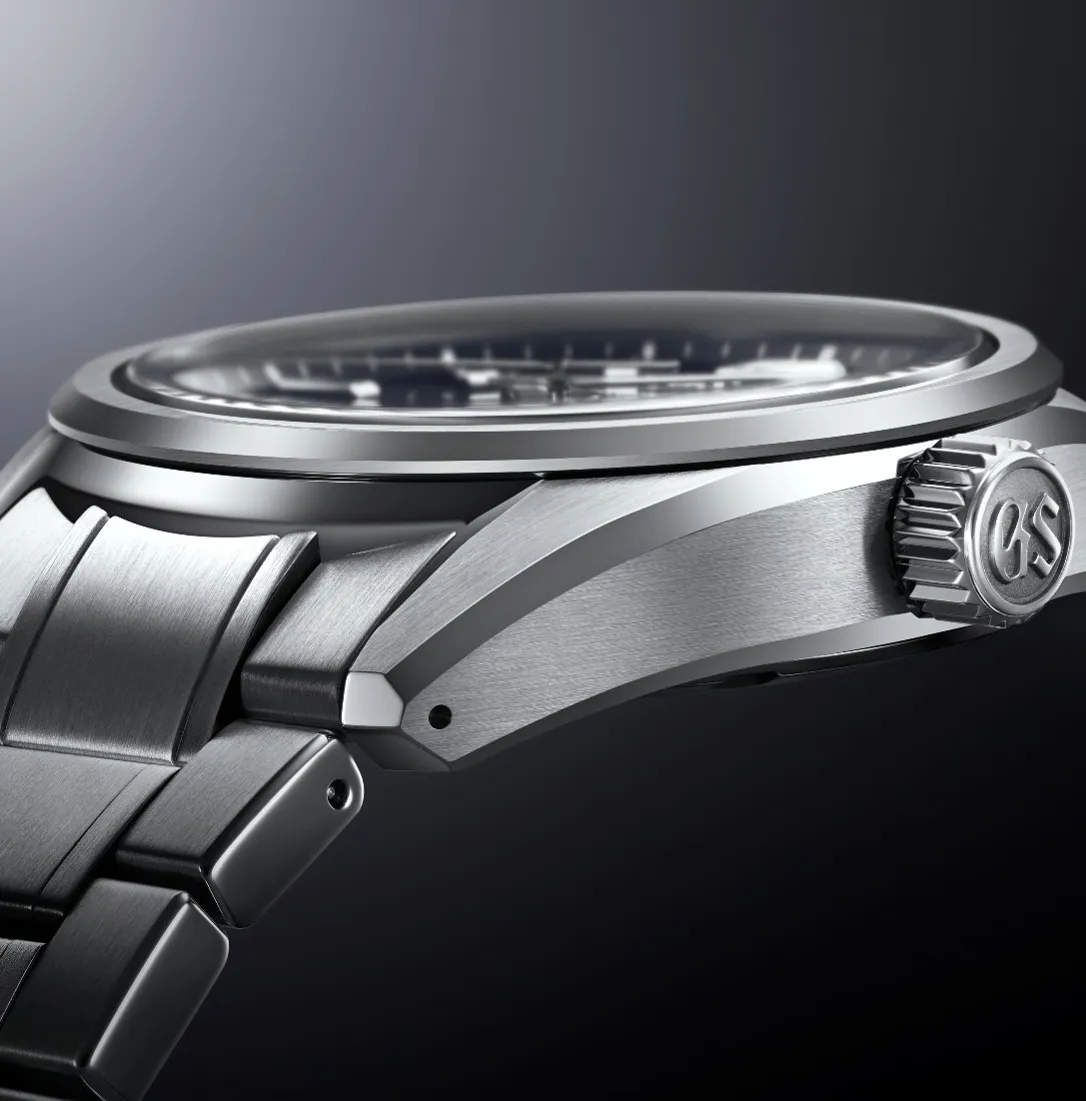 Grand Seiko Evolution 9 Watch with Dark Blue Lake Suwa Dial, 40mm