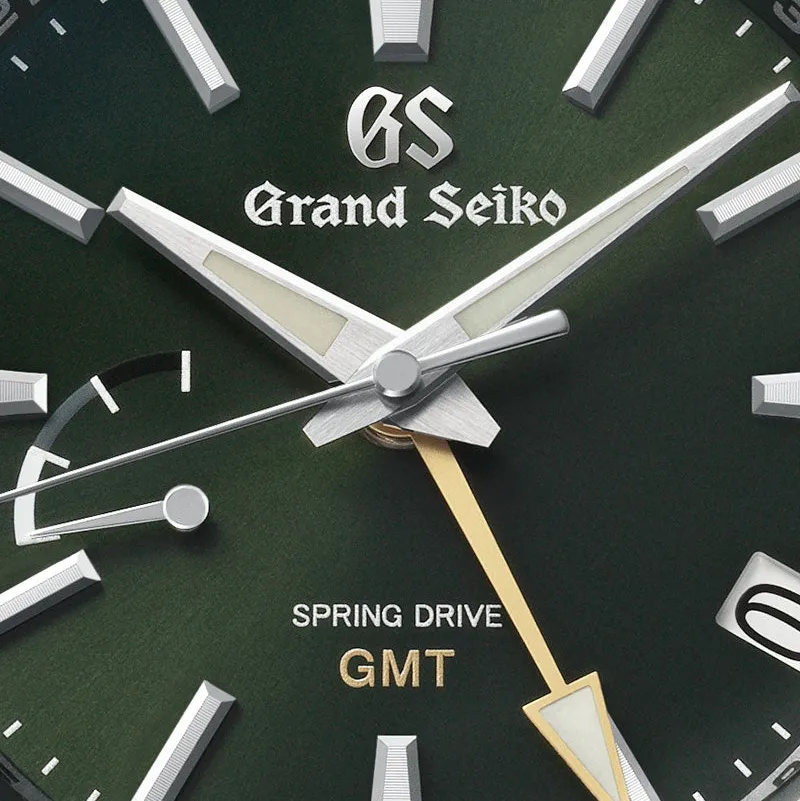 Grand Seiko Sport Watch with Green Dial and Bezel, 40mm